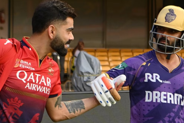 Rain Halts RCB vs KKR Clash: KKR Eliminated, RCB Near Playoff Berth