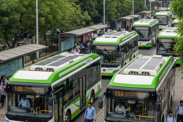 Noida’s Electric Bus Plan: 500 E-Buses Coming Soon Noida 500 electric buses